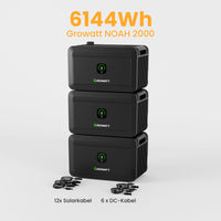 Growatt NOAH 2000 Batteriespeicher für Balkonkraftwerke, by Powerness