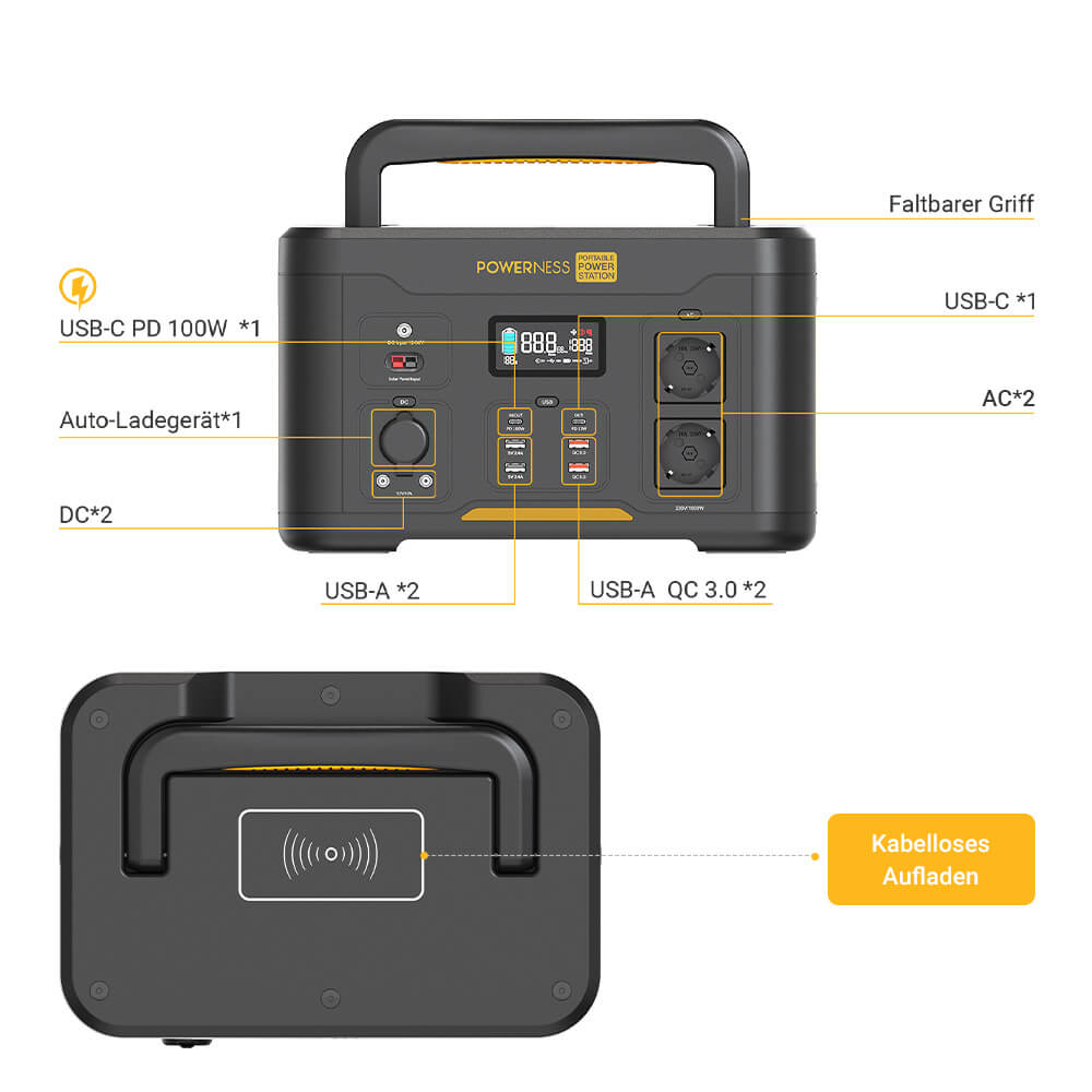 Powerness Hiker U1000 Draagbare Powerstation