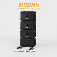 Growatt NOAH 2000 Batteriespeicher für Balkonkraftwerke, by Powerness