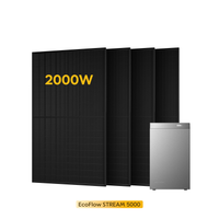 EcoFlow Stream 5000, All-in-One Opslagsysteem voor Balkonkrachtwerken, met 4 bifaciale zonnepanelen, by Powerness