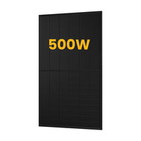 JA Solar 500Wp Full Black Bifaciale Zonnepanelen, JAM60D41-500/LB Glas-Glas, by Powerness