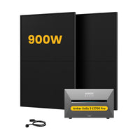 Anker SOLIX Solarbank 3 E2700 Pro, met 2 x 450 Bifaciale Zonnepanelen, by Powerness