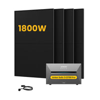 Anker SOLIX solarbank 3 E2700 Pro, met 4 x 450 Bifaciale Zonnepanelen. by Powerness
