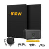 Batterie de 2048 Wh + 2 projecteurs bifaciaux de 450 W <tc>Panneaux solaires</tc> + 800 W <tc>Micro-onduleur</tc> / Retrait sur place