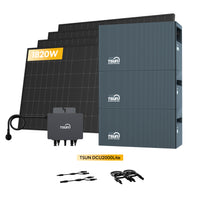 TSUN DCU2000Lite Solarspeicher für Balkonkraftwerke, mit 4 x 455W Bifaziale Solarmodule & 800W Mikro‑Wechselrichter. by Powerness
