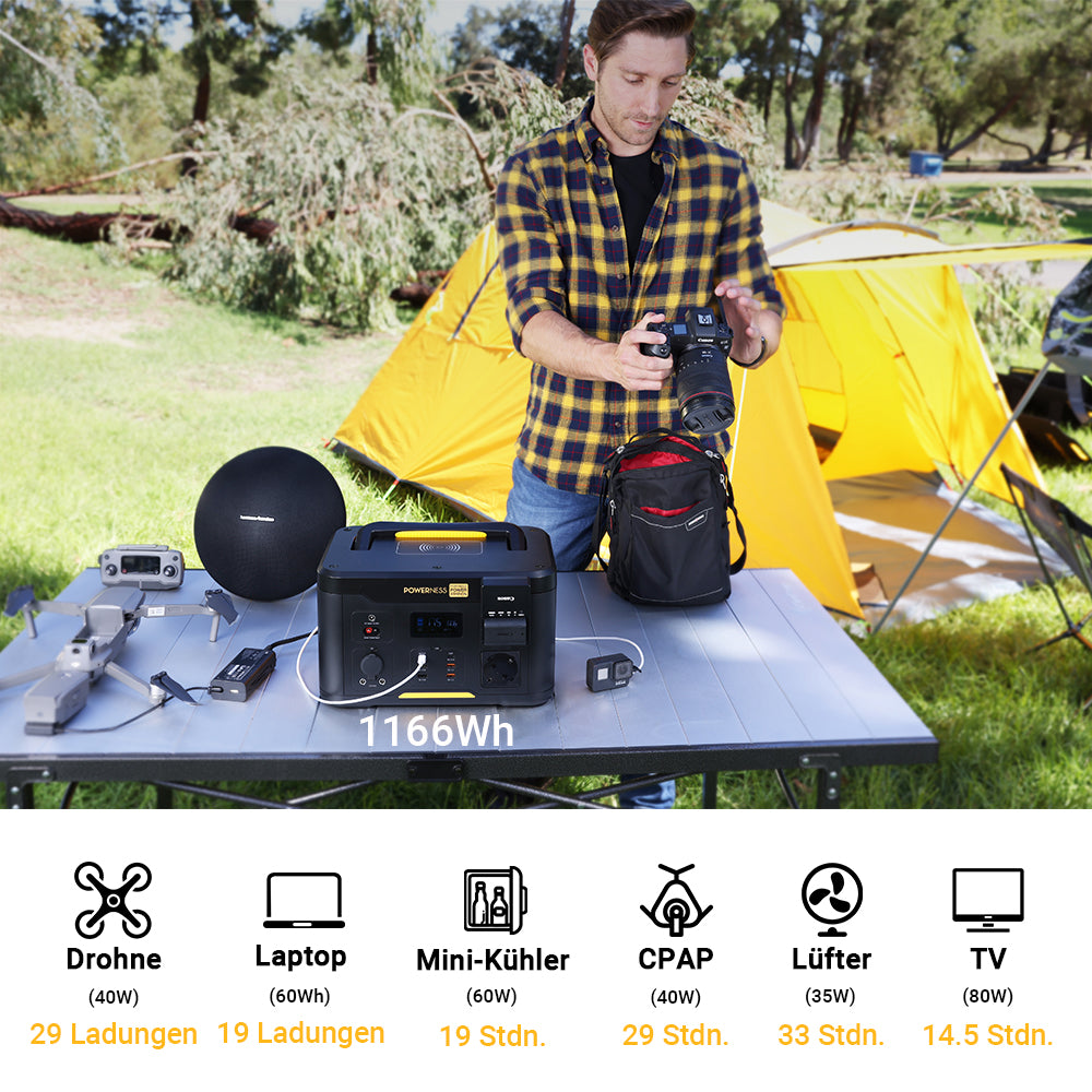 Powerness Hiker U1000 Draagbare Powerstation