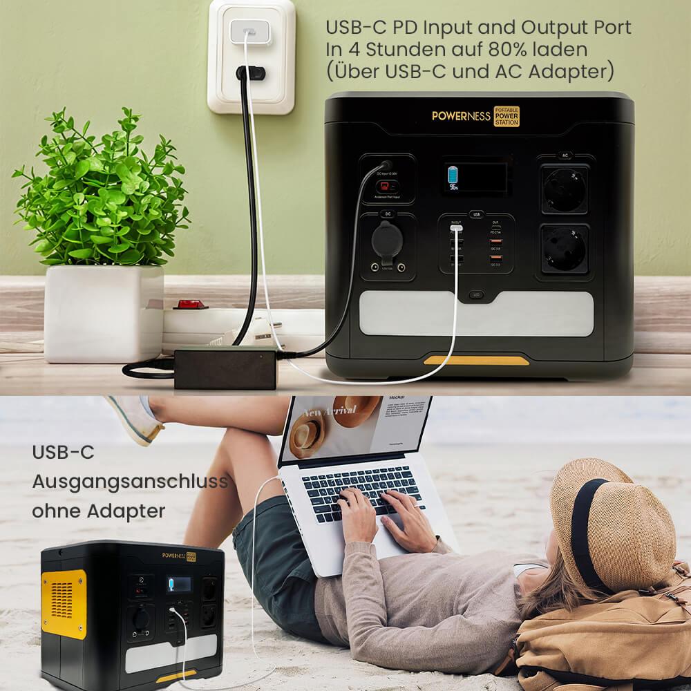 Powerness Hiker U1500 Draagbare Powerstation